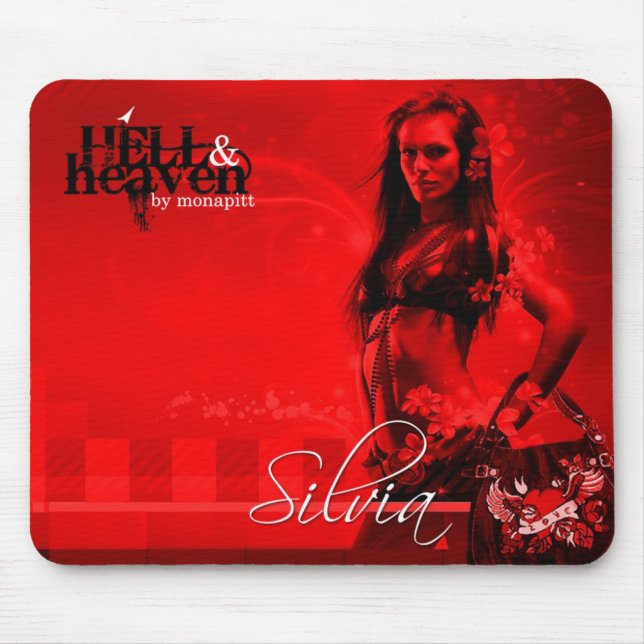 Hell&Heaven  Silvia Mouse Mat (Front)