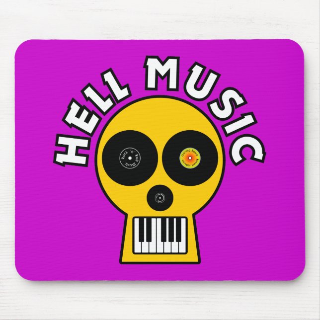 Hell Music Mouse Mat (Front)