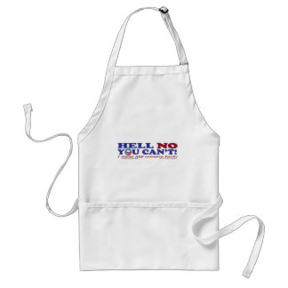 Hell-No-with-Obama-Logo Standard Apron