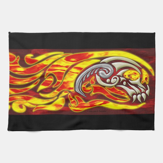 Hell On Wheels Kitchen Towels (Horizontal)