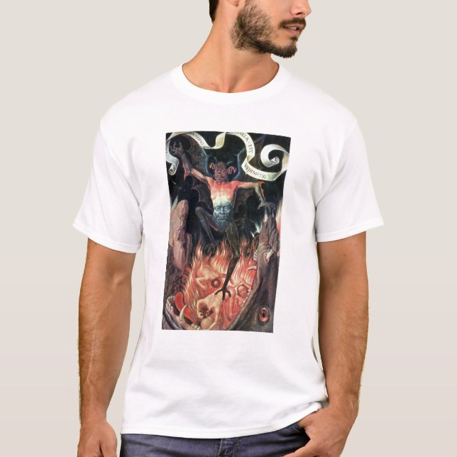 Hell, right hand panel from Triptych of Earthly T-Shirt (Front)