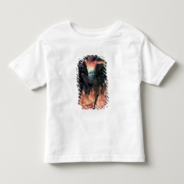 Hell, right hand panel from Triptych of Earthly Toddler T-Shirt (Front)