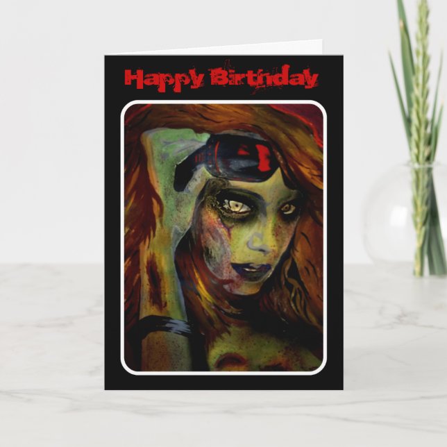 'Hell to Pay' Birthday Card (Front)