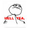 Hell Yea Rage Face Meme