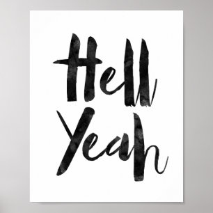Hell Yeah Poster
