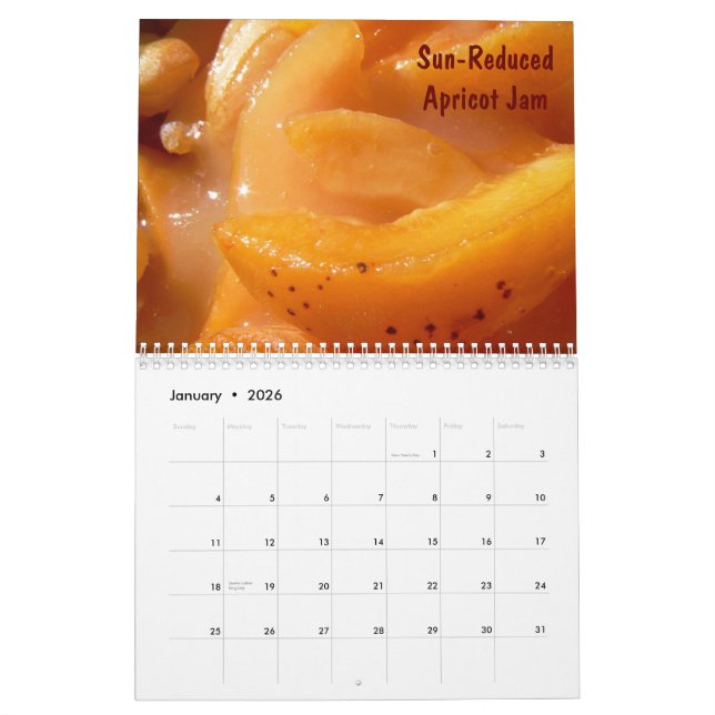 Hella Delicious Food Calendar 2011 (Jan 2026)