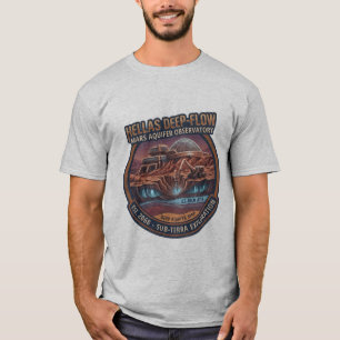 Hellas Deep-Flow Mars Aquifer Observatory T-Shirt