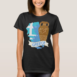 Hellas Greece souvenir for men women T-Shirt