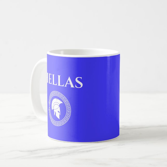 Hellas Spartan  Coffee Mug (Front Left)