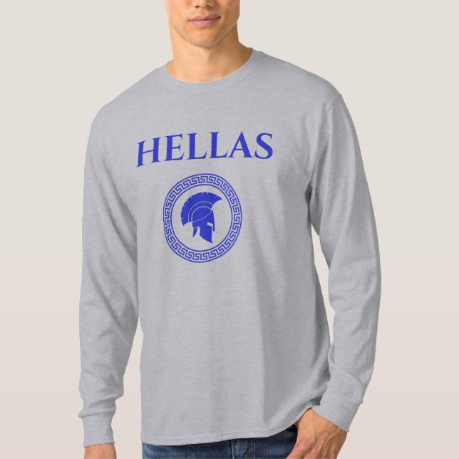 Hellas Spartan  T-Shirt (Front)