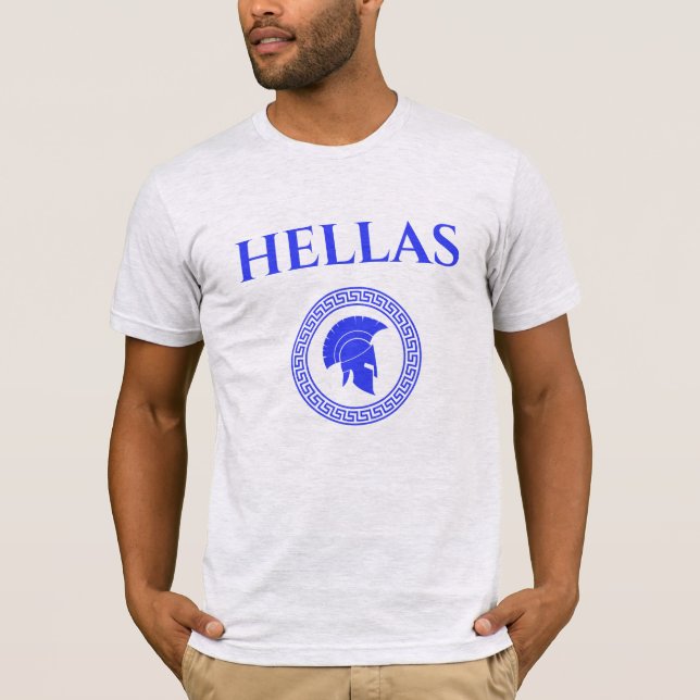 Hellas Spartan  T-Shirt (Front)
