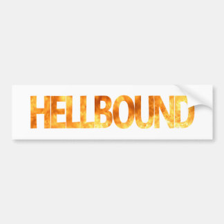 Hellbound Bumper Sticker