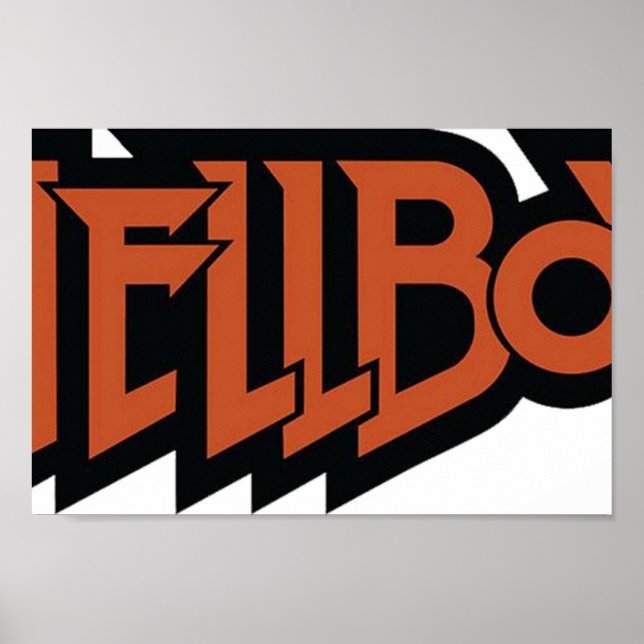 HellBoy Logo Poster (Front)