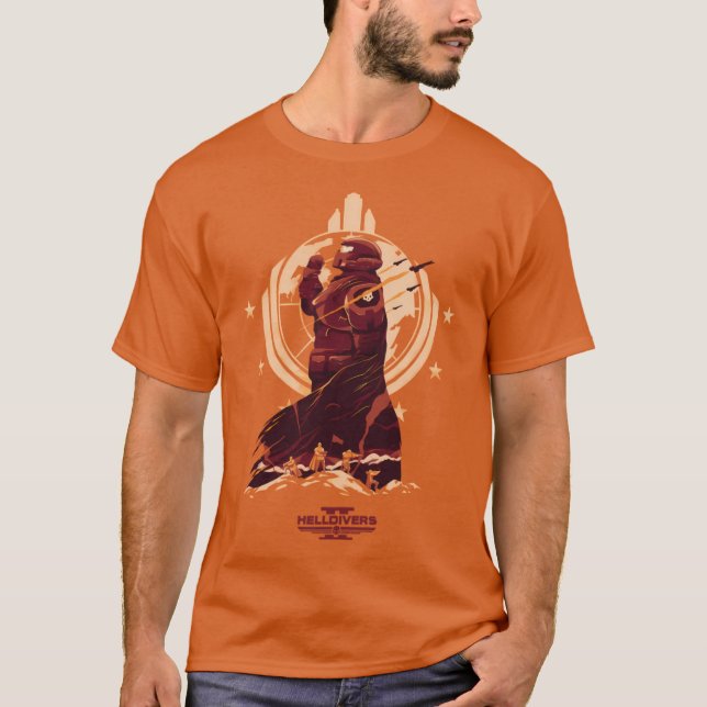 Helldivers 2 Video Game T-Shirt (Front)