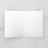 Hellebore blank greetings card (Inside)