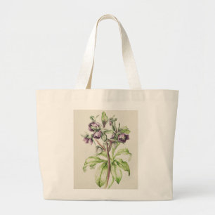 Helleborus Orientalis from Helen Ballard Large Tote Bag