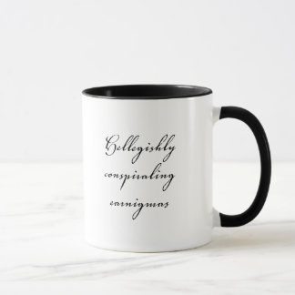 Hellegishly Conspiraling Earnigmas Mug