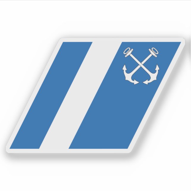 Hellenic Coast Guard racing stripe, Greece (Front)