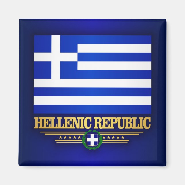 Hellenic Republic (Greece) Magnet (Front)