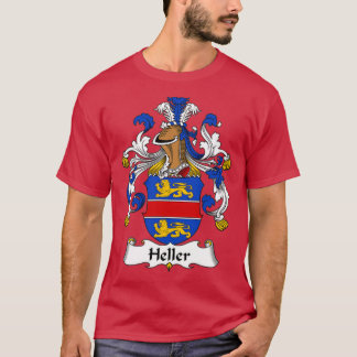 Heller Coat of Arms Family Crest ShirtTShirt  T-Shirt