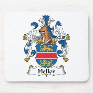 Heller Family Crest Mouse Mat