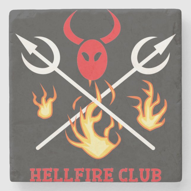Hellfire Club Sign Coaster (Front)