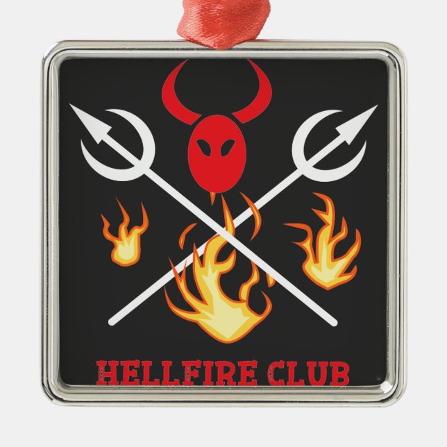 Hellfire Club Sign Ornament (Front)