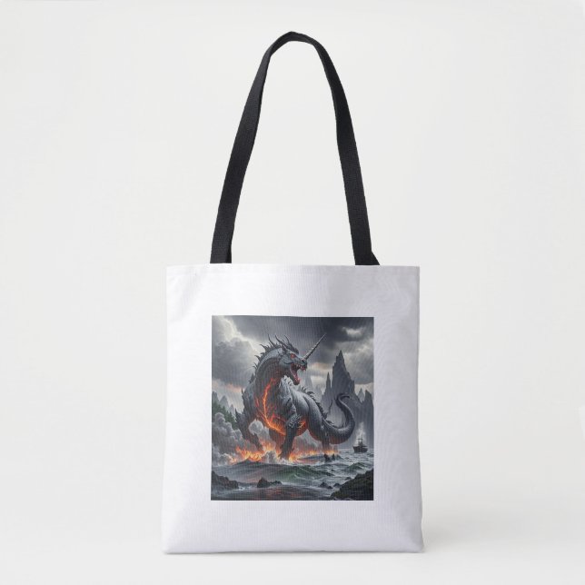 Hellfire Unidragon Tote Bag (Front)
