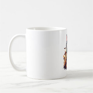 Hellhound Husky Dog Coffee Mug