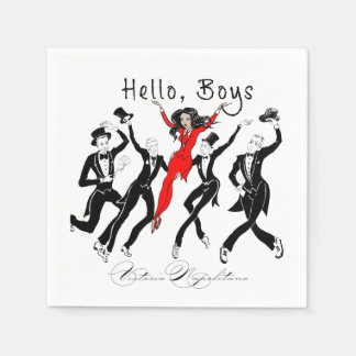 Helllo, Boys Napkin
