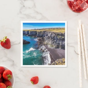 Hellnahraun Coast, Iceland Napkin