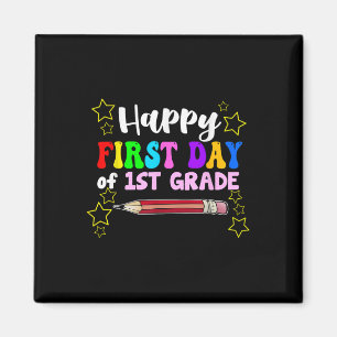 Hello 1st Grade 2034 Happy First Day Of First Grad Magnet