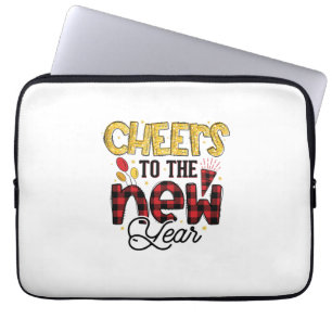 Hello 2022 Cheers To The New Year Laptop Sleeve