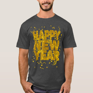 Hello 2022 Happy New Year 2022 31st December Funny T-Shirt