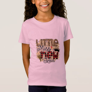 Hello 2022 Little Miss New Year T-Shirt