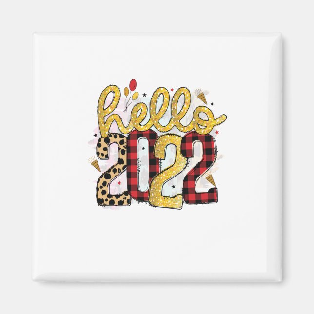 Hello 2022 magnet (Front)