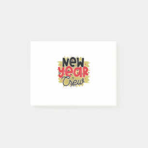 Hello 2022 New Year Crew Post-it Notes