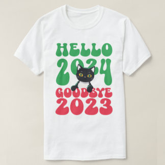 Hello 2024 Goodbye 2023 T-Shirt