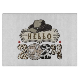 Hello 2024 Western Cutting Board
