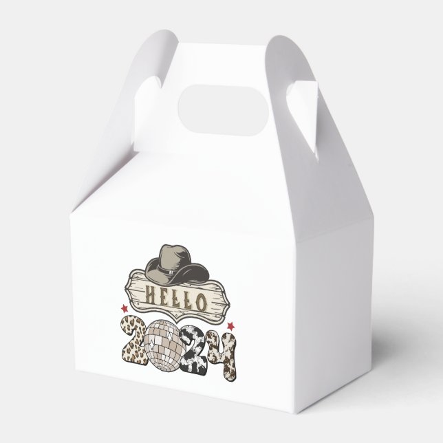 Hello 2024 Western Favour Box (Front Side)