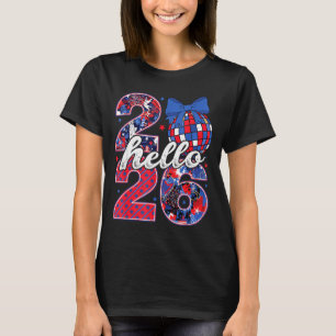 Hello 2026 Happy New Year 2026 New Year's Eve Part T-Shirt