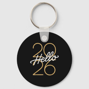Hello 2026 New Year Celebration Eve Party Men Wome Key Ring