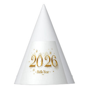 Hello 2026 Party Hat