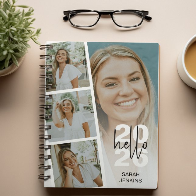 Hello 2026 Photo Collage Yearly Planner (Creator Uploaded)