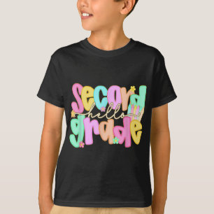 Hello 2nd Grade Shirt First Day Of Back To School