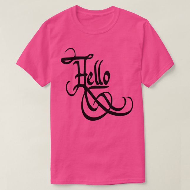 Hello 3 T-Shirt (Design Front)