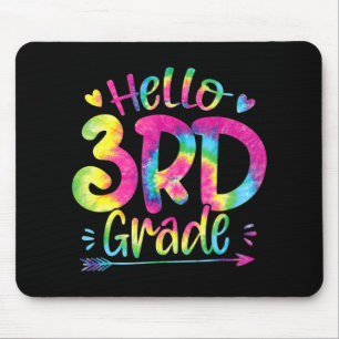 Hello 3rd Grade Teachers Students Tie Dye Back To  Mouse Mat