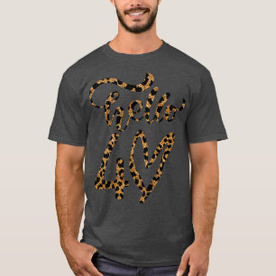 Hello 40 Leapord Birthday Gift for Mum 10 T-Shirt