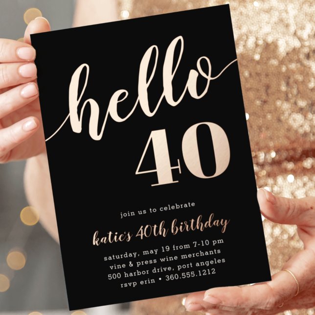 Hello 40 | Milestone Birthday Party (Creator Uploaded)