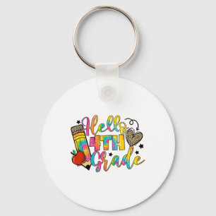 Hello 4th Grade Ck To School Fourth Grade Teacher Key Ring